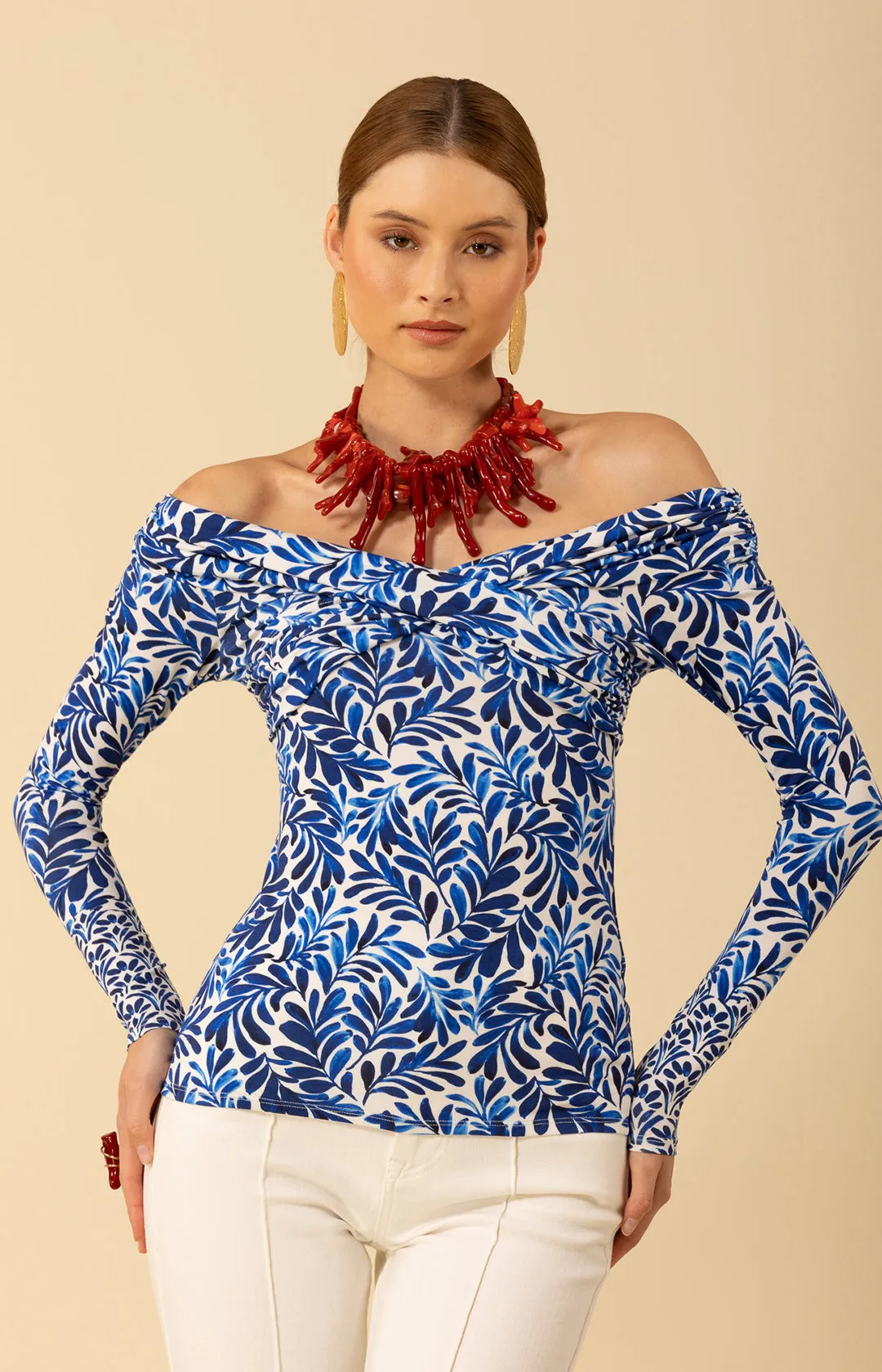 Emmie Jersey Top sold by Hale Bob