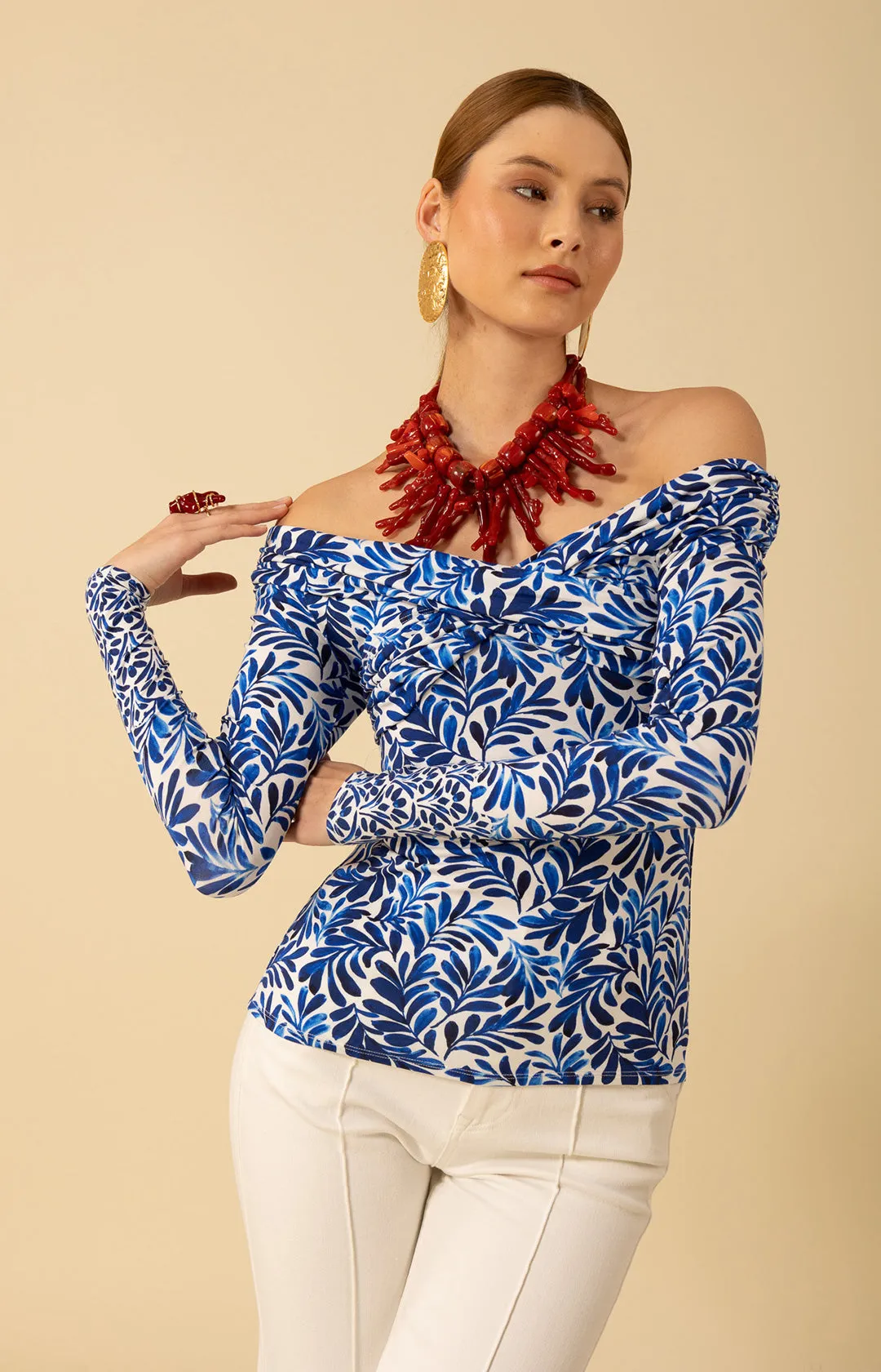 Emmie Jersey Top sold by Hale Bob product image thumbnail 4