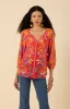 Freyja Silk Top sold by Hale Bob