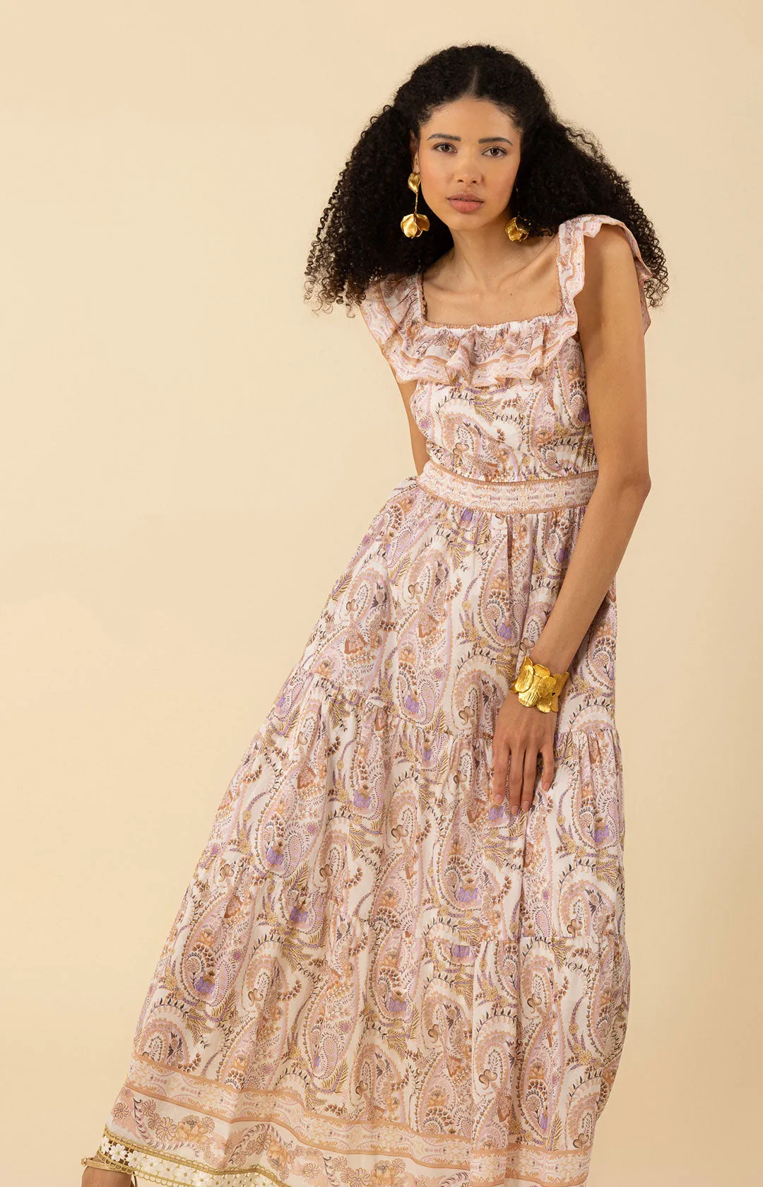 Jamie Voile Dress sold by Hale Bob product image thumbnail 2