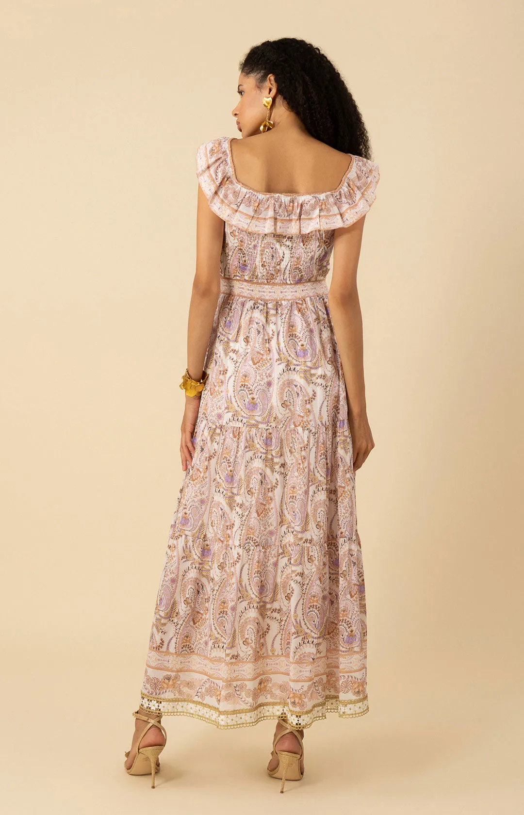 Jamie Voile Dress sold by Hale Bob product image thumbnail 3