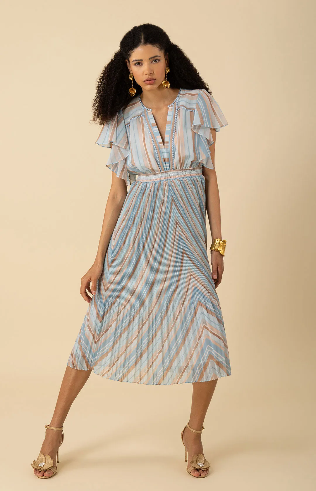 Della Charmeuse Dress sold by Hale Bob