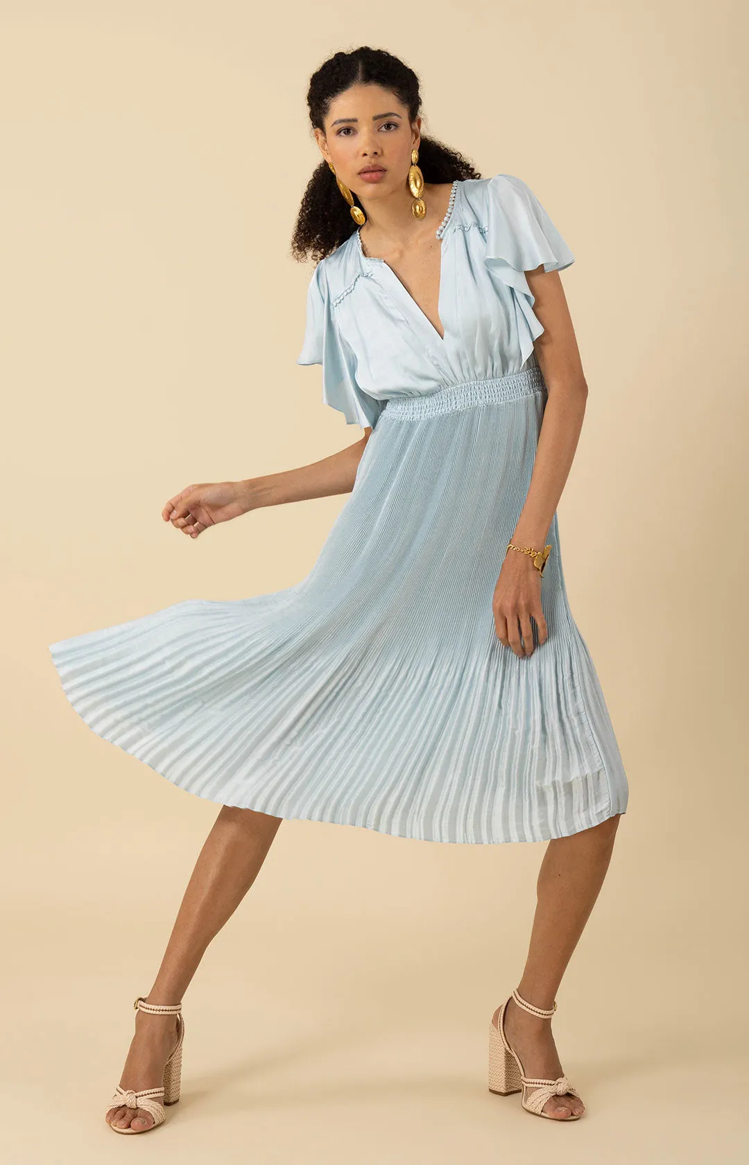 Della Solid Dress sold by Hale Bob product image thumbnail 5