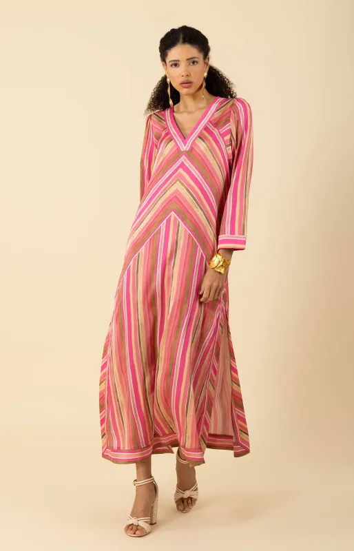 Hayley Charmeuse Dress sold by Hale Bob