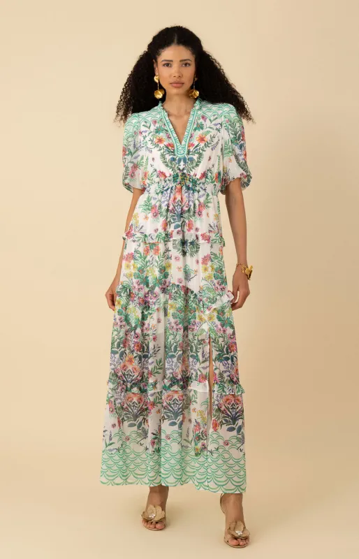 Khaleesi Chiffon Maxi Dress sold by Hale Bob