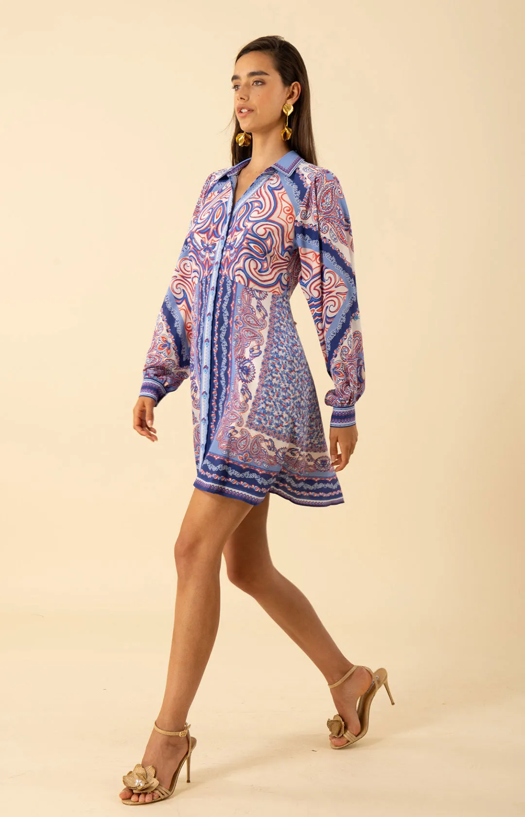 Hadlee Silk Dress sold by Hale Bob product image thumbnail 5