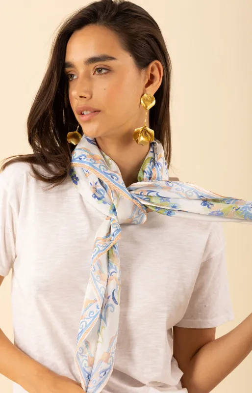 Jaylah Silk Scarf sold by Hale Bob