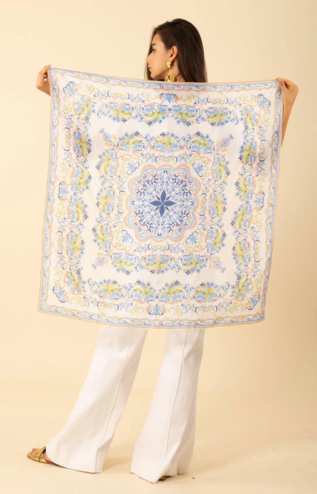 Jaylah Silk Scarf sold by Hale Bob product image thumbnail 2