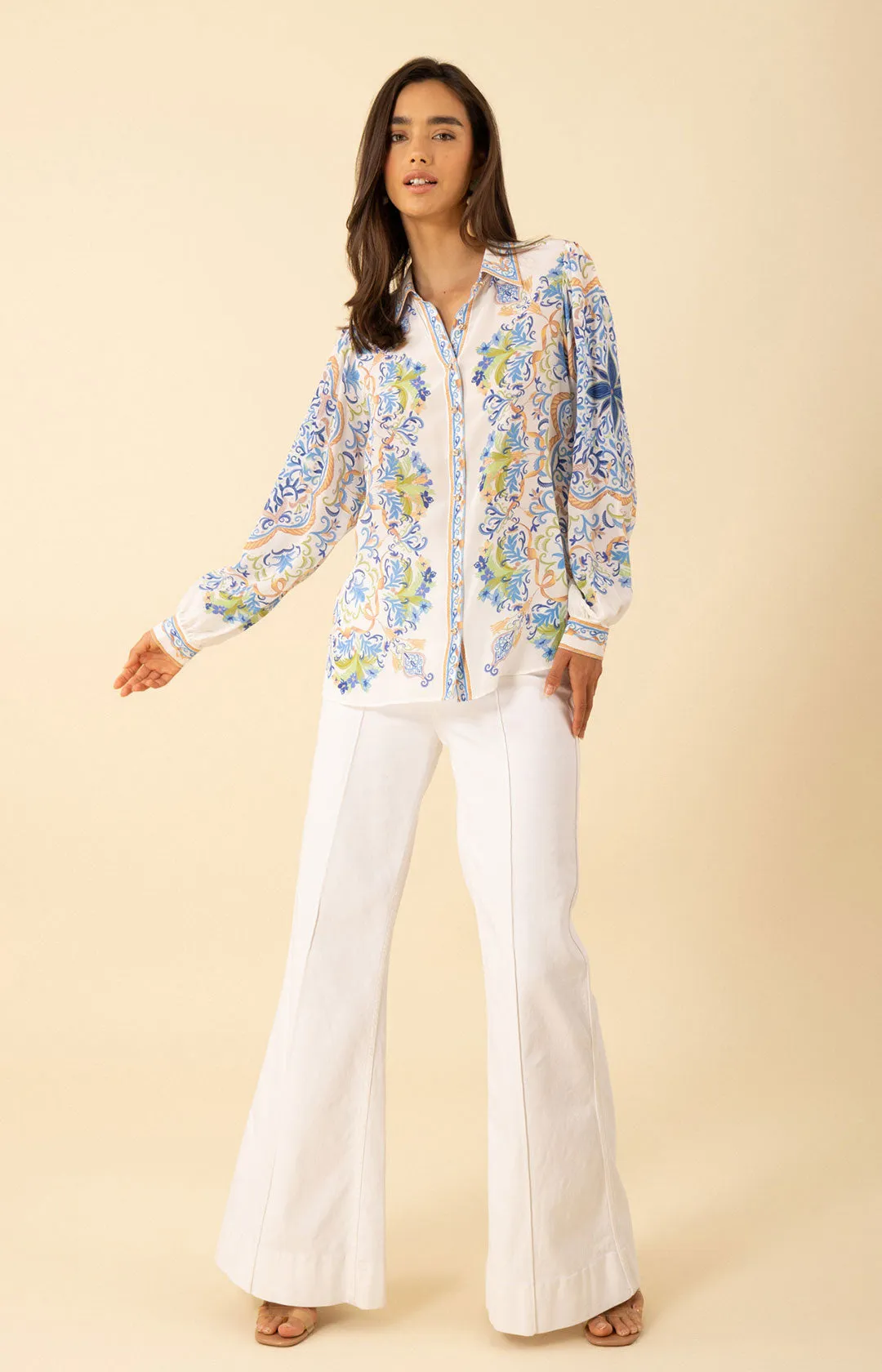 Kinslee Silk Top sold by Hale Bob