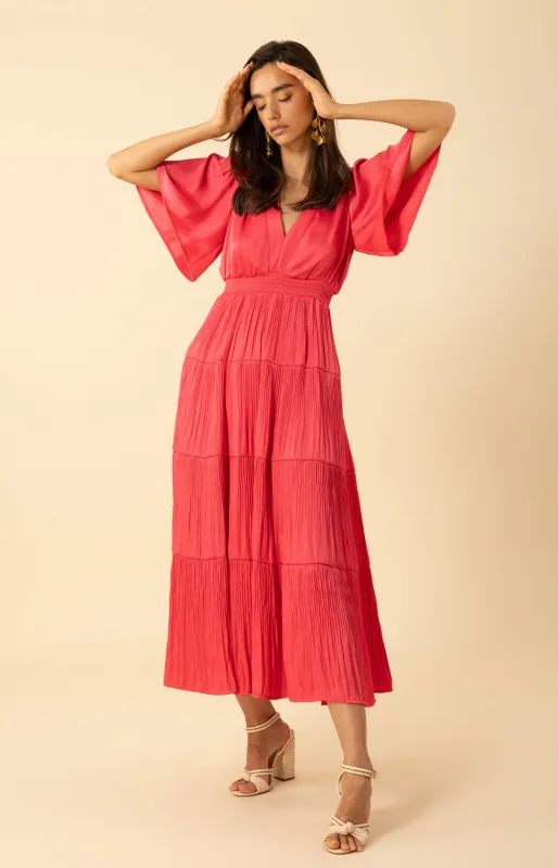 Angie Charmeuse Maxi Dress sold by Hale Bob