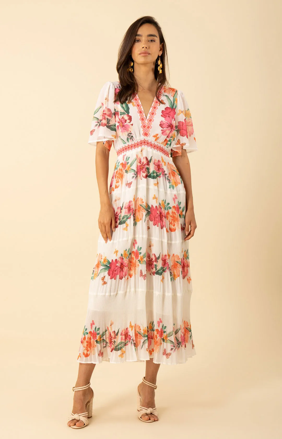 Angie Chiffon Maxi Dress sold by Hale Bob