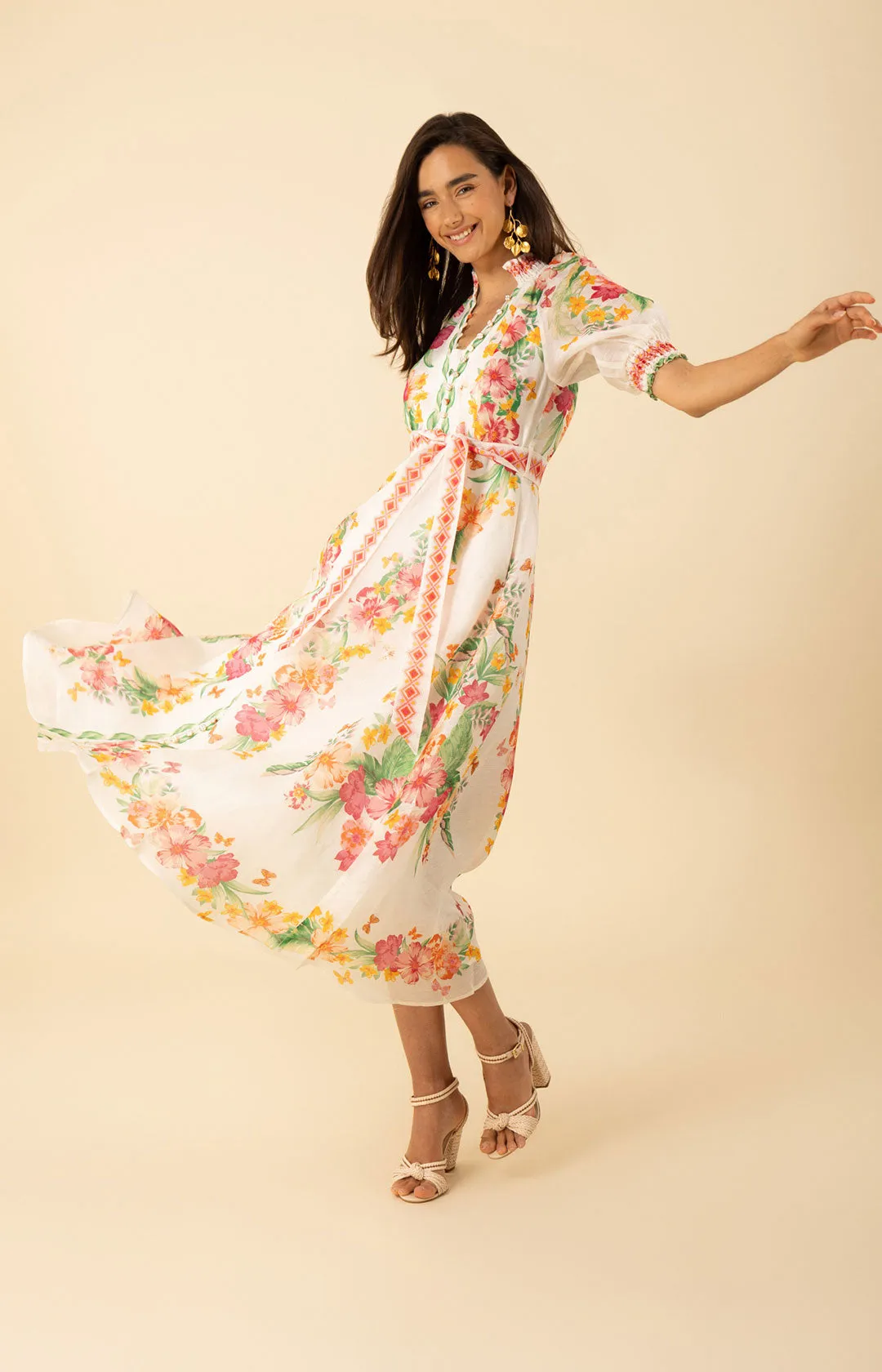 Alaiya Organza Maxi Dress sold by Hale Bob product image thumbnail 5