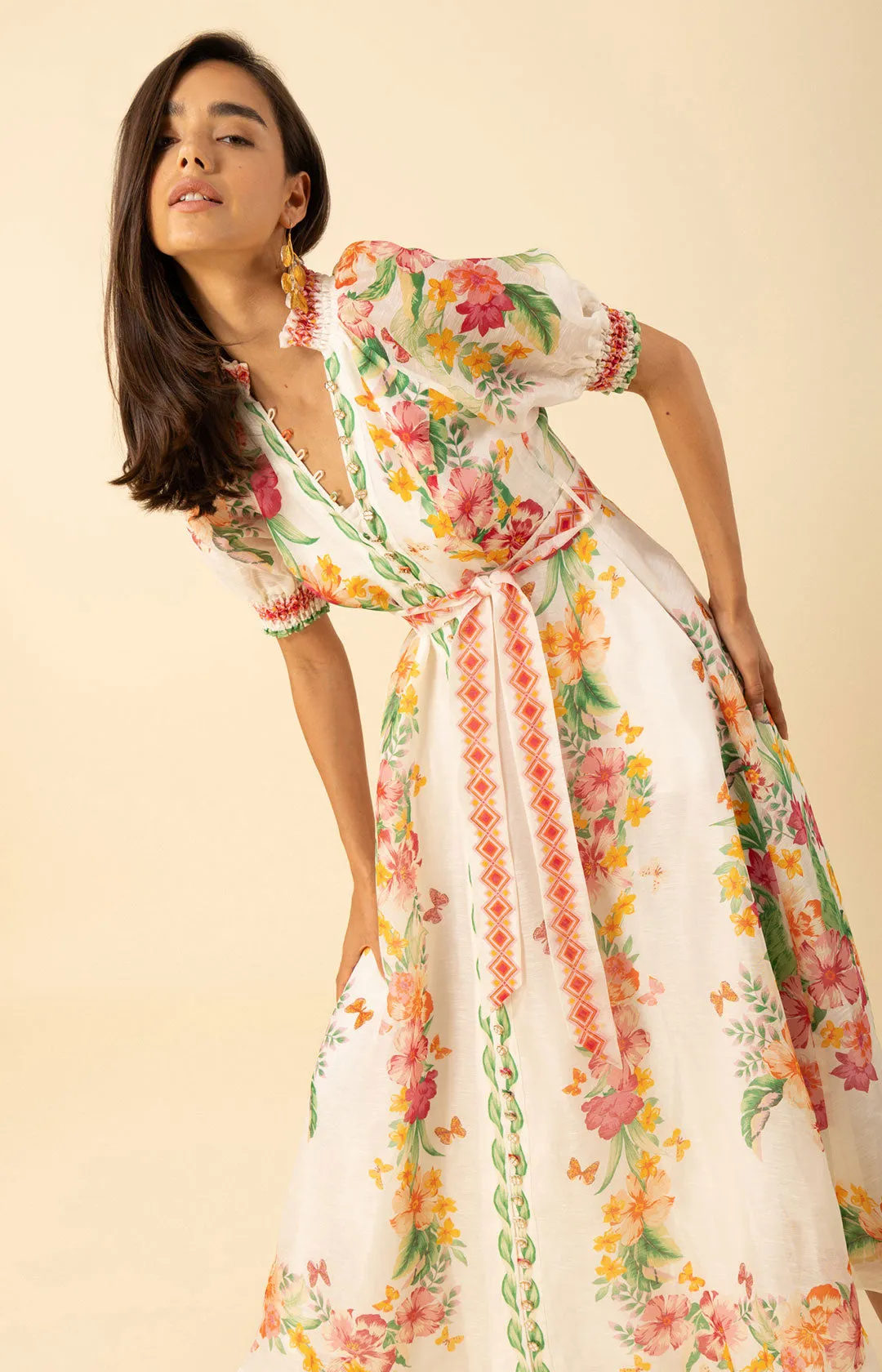 Alaiya Organza Maxi Dress sold by Hale Bob product image thumbnail 3