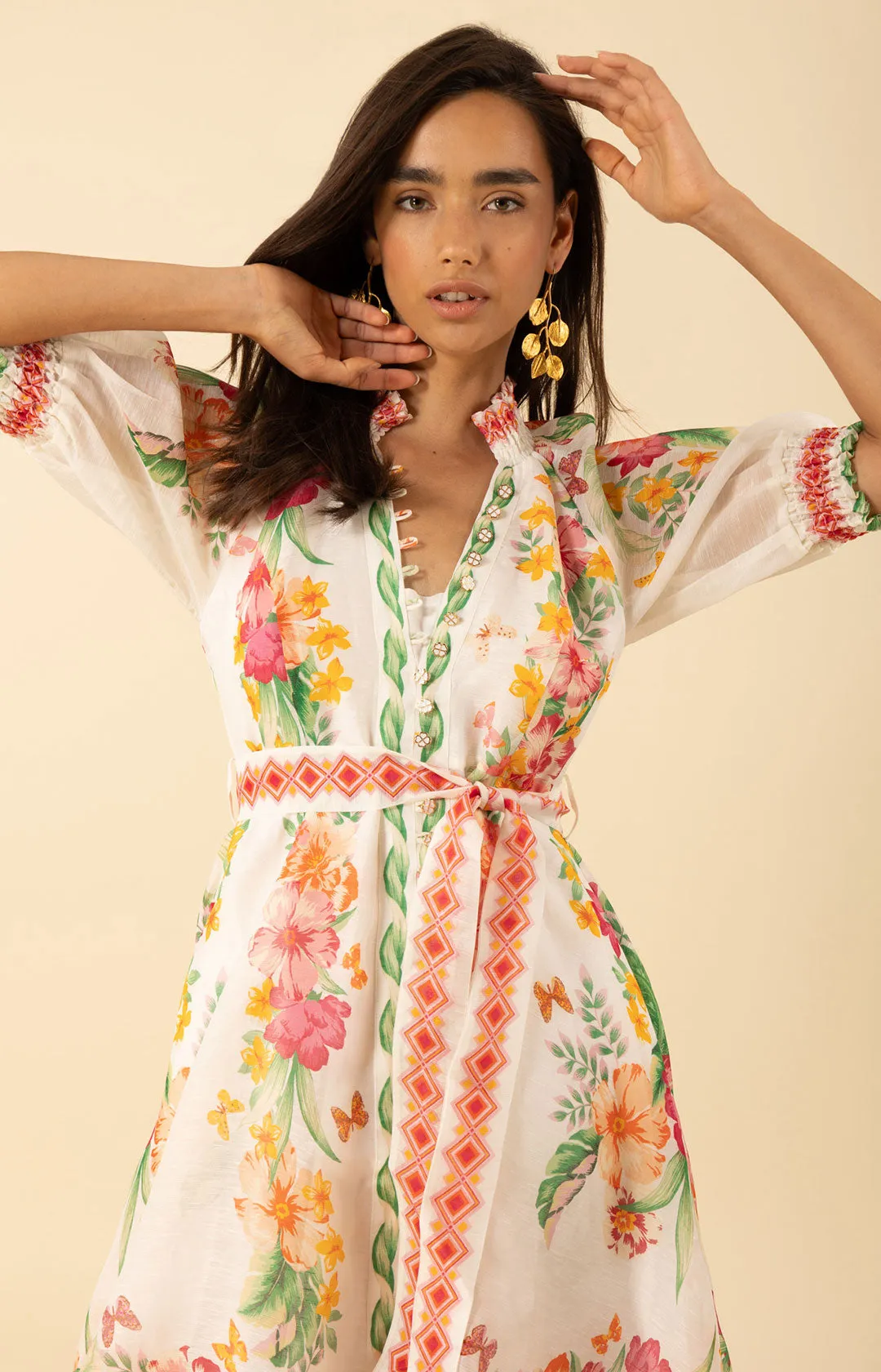 Alaiya Organza Dress sold by Hale Bob product image thumbnail 4