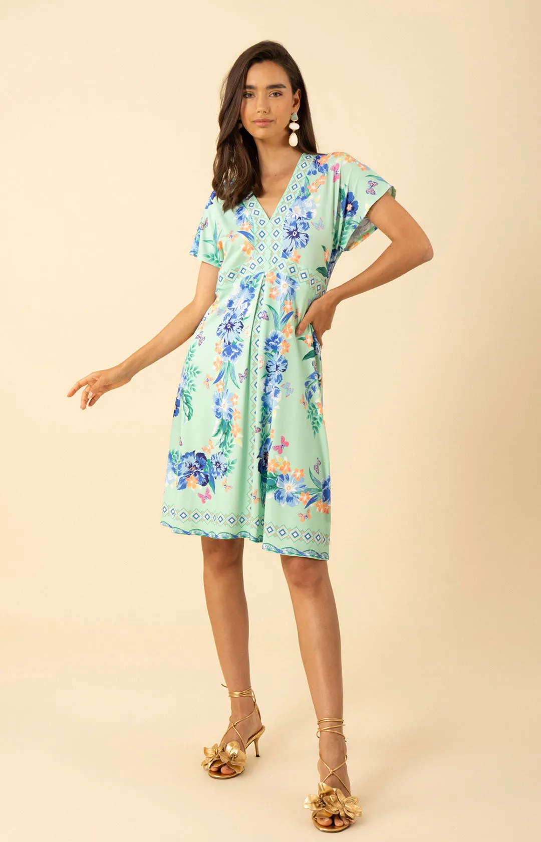 Bridget Jersey Midi Dress sold by Hale Bob product image thumbnail 5