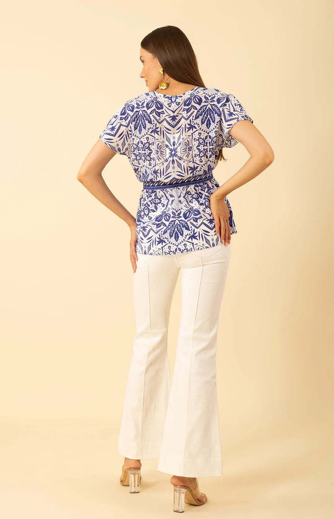 Persephone Silk Top sold by Hale Bob product image thumbnail 2