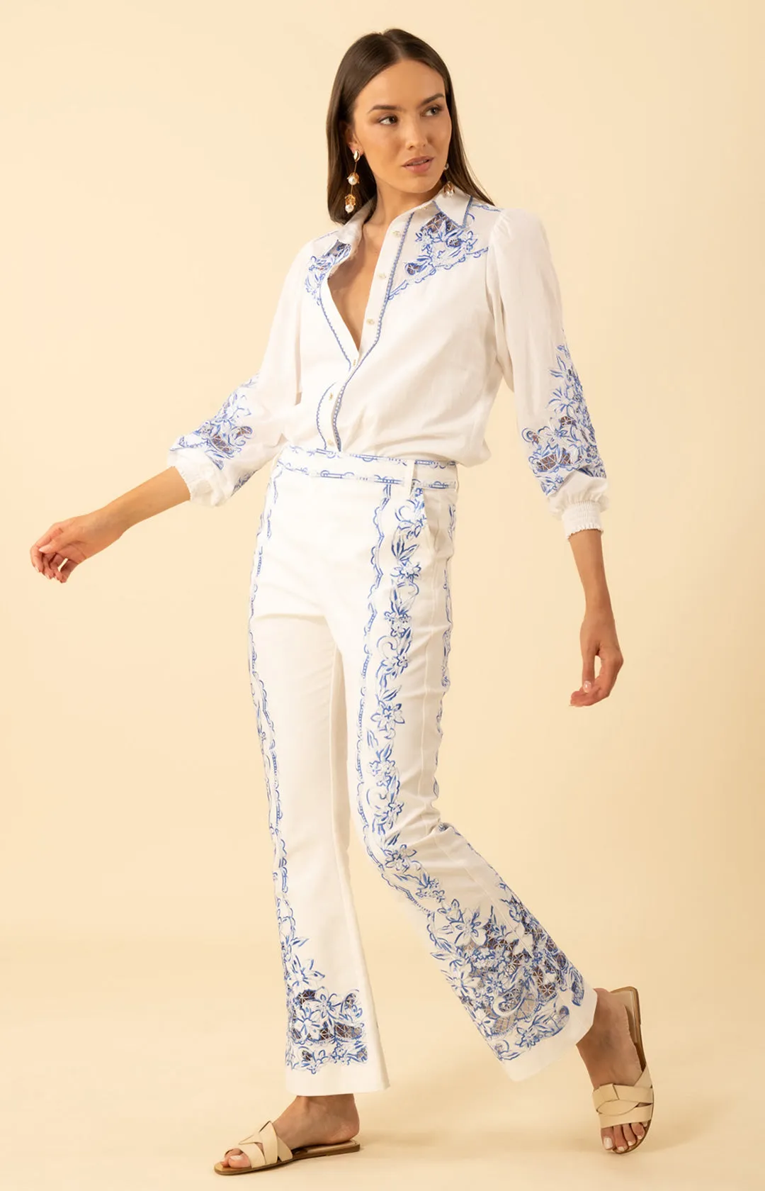 Kai Embroidery Pant sold by Hale Bob product image thumbnail 4