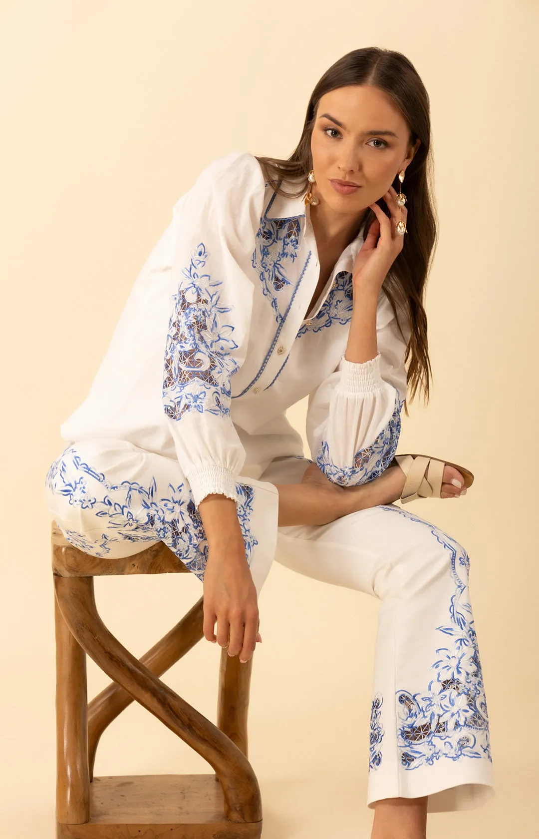 Jianna Embroidered Top sold by Hale Bob product image thumbnail 4