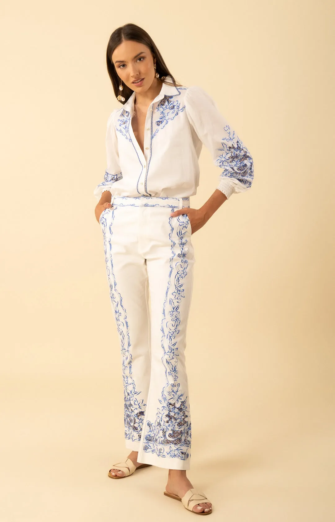 Jianna Embroidered Top sold by Hale Bob product image thumbnail 2