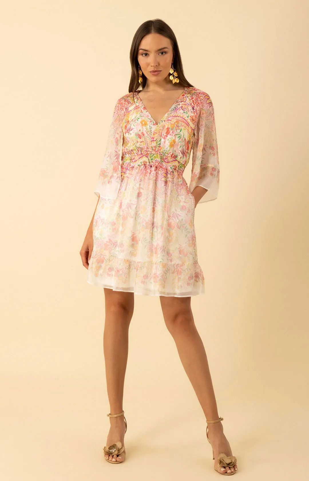 Baylee Chiffon Dress sold by Hale Bob