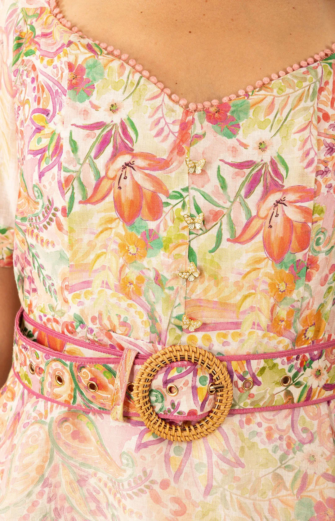 Kara Linen Dress sold by Hale Bob product image thumbnail 5