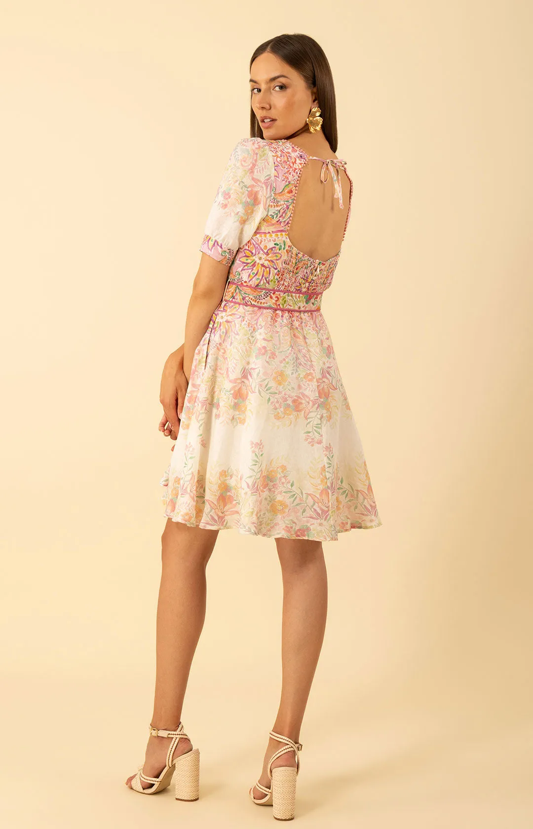 Kara Linen Dress sold by Hale Bob product image thumbnail 2