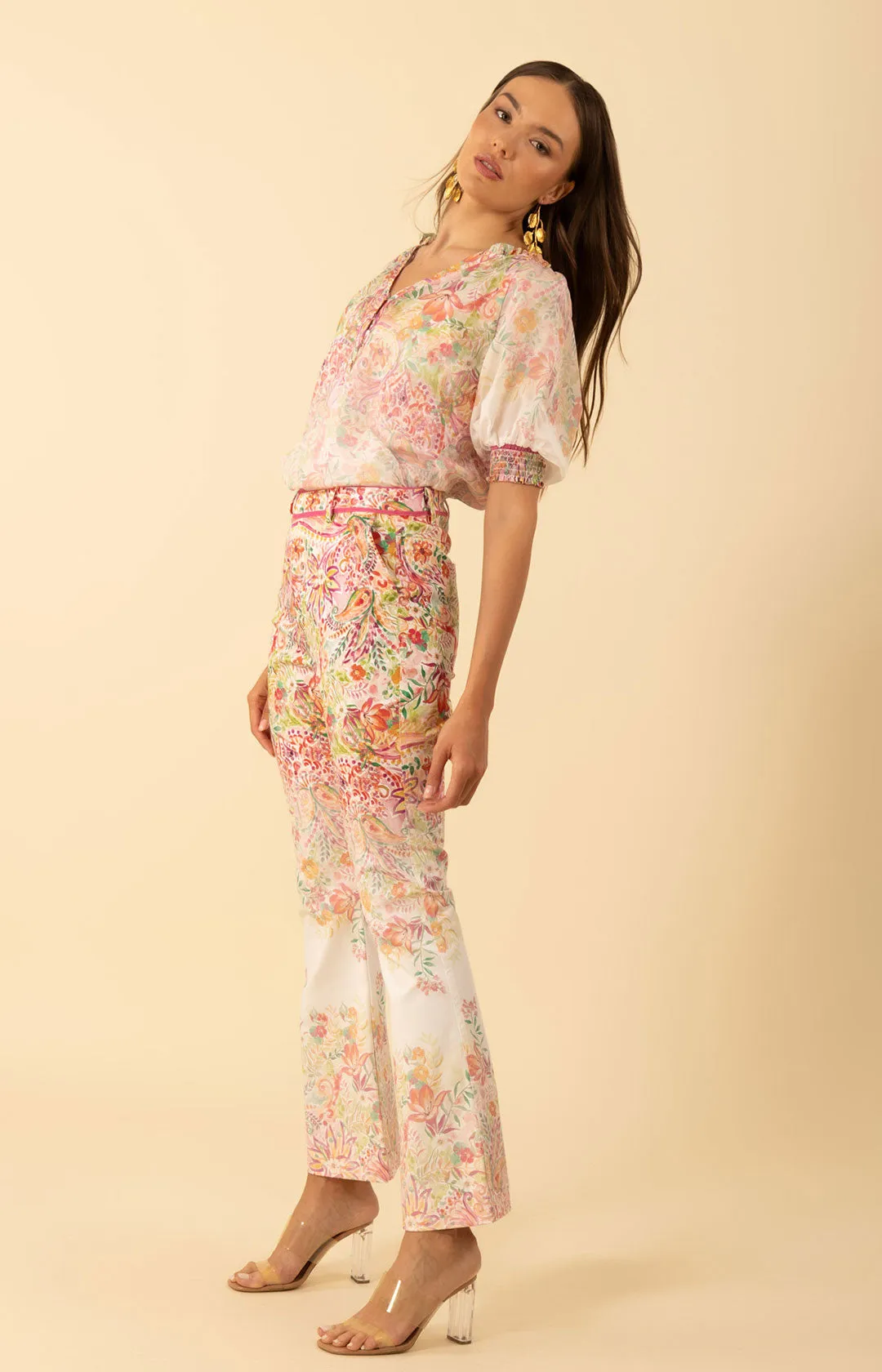 Bellamy Sateen Pant sold by Hale Bob product image thumbnail 4