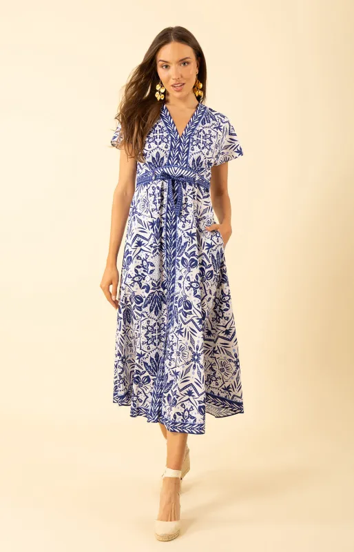 Galilea Poplin Dress sold by Hale Bob
