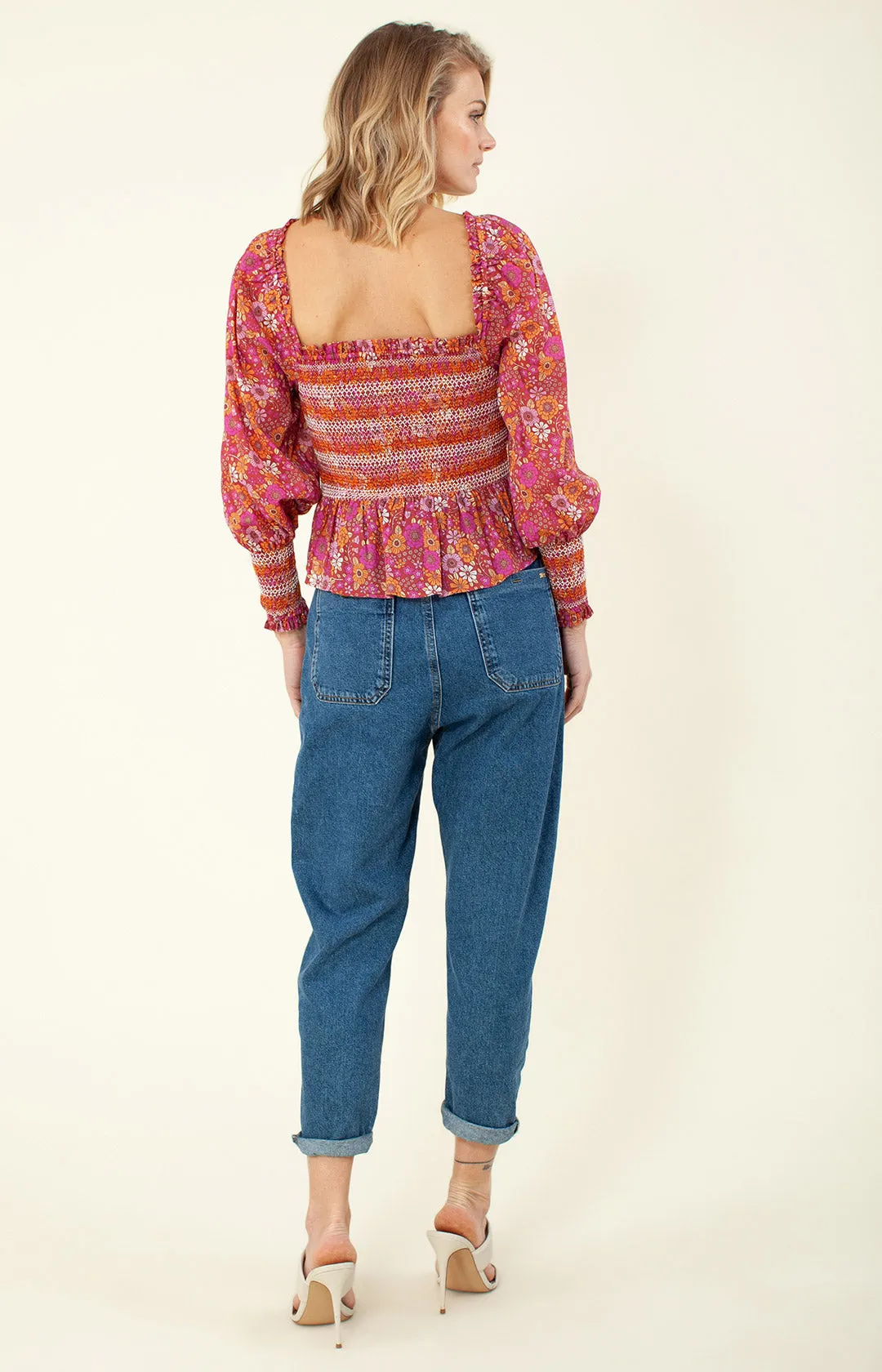 Arielle Smocked Top sold by Hale Bob product image thumbnail 2