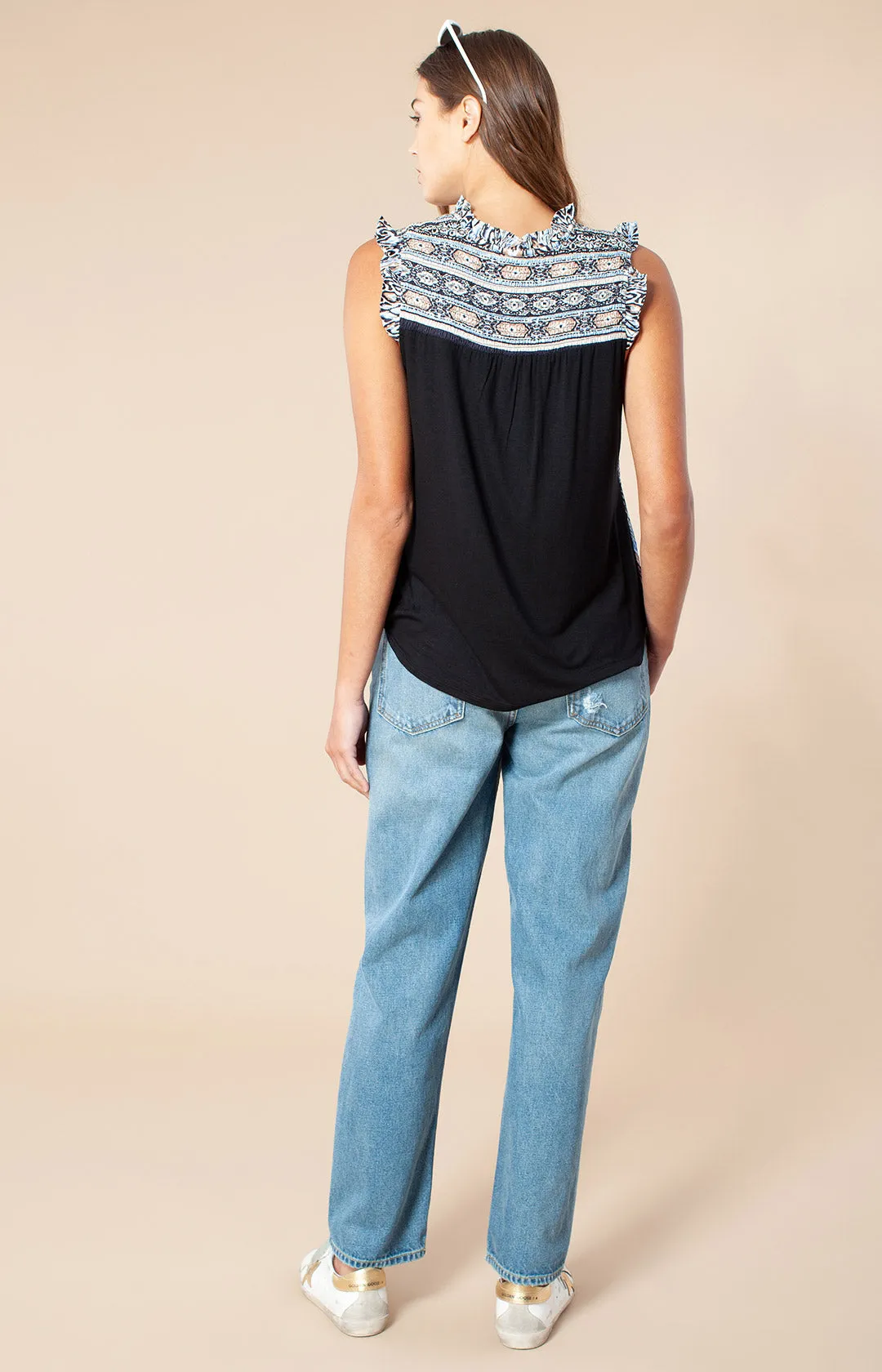 Monroe Silk Top sold by Hale Bob product image thumbnail 4