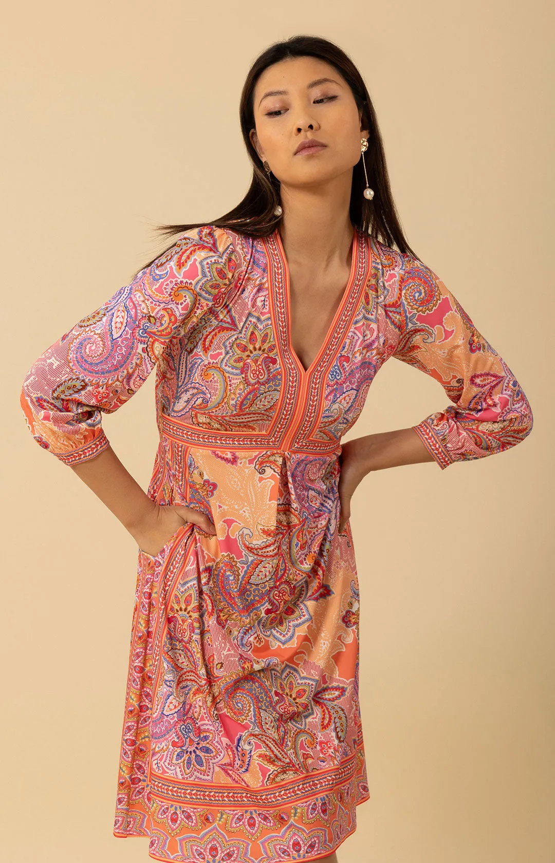 Remy Jersey Midi Dress sold by Hale Bob product image thumbnail 3