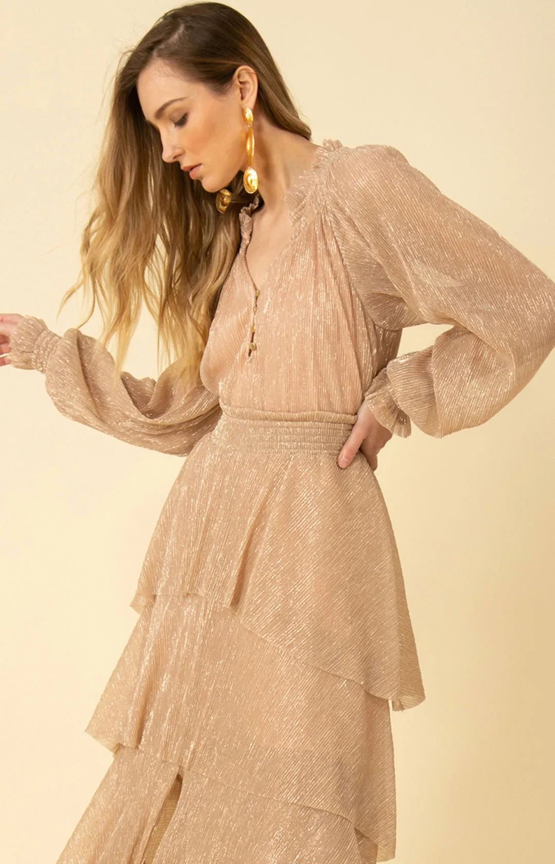 Nora Lurex Top sold by Hale Bob