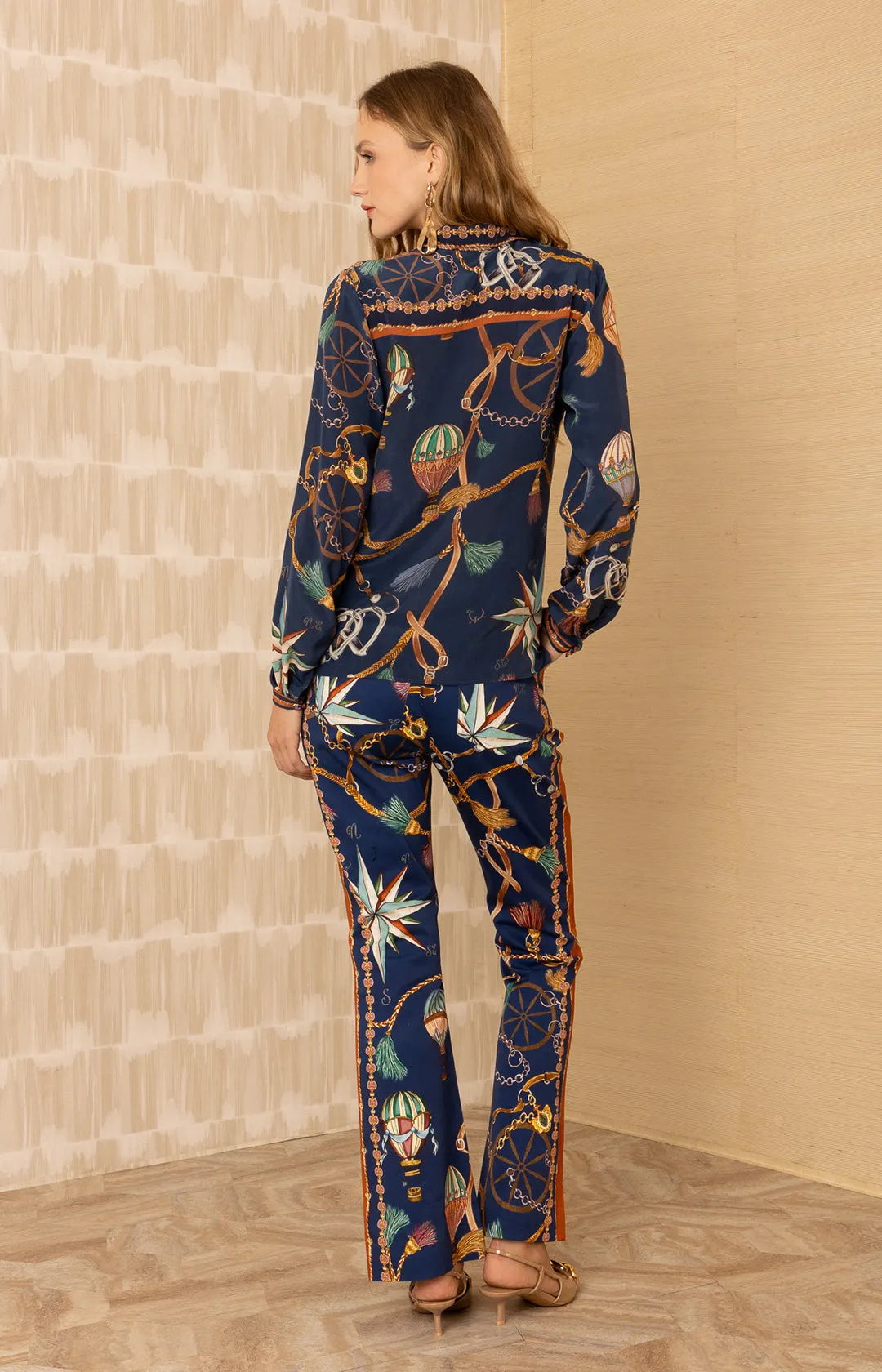 Lyla Sateen Pant sold by Hale Bob product image thumbnail 2