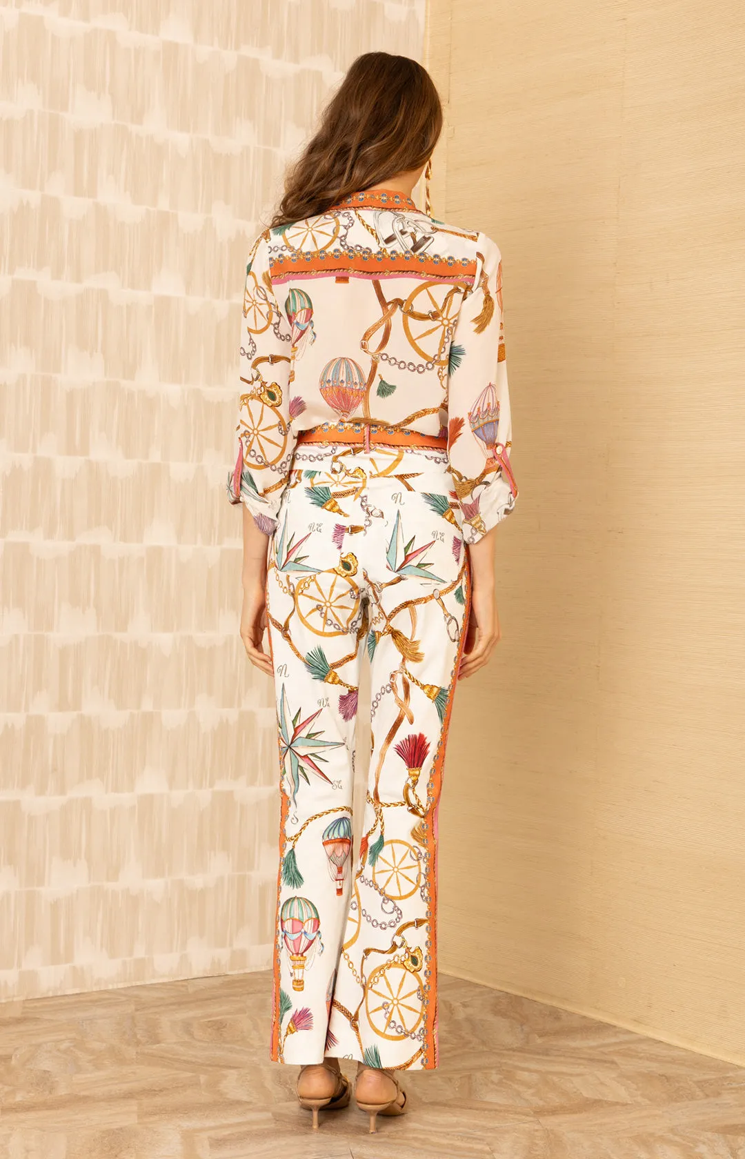 Lyla Sateen Pant sold by Hale Bob product image thumbnail 5