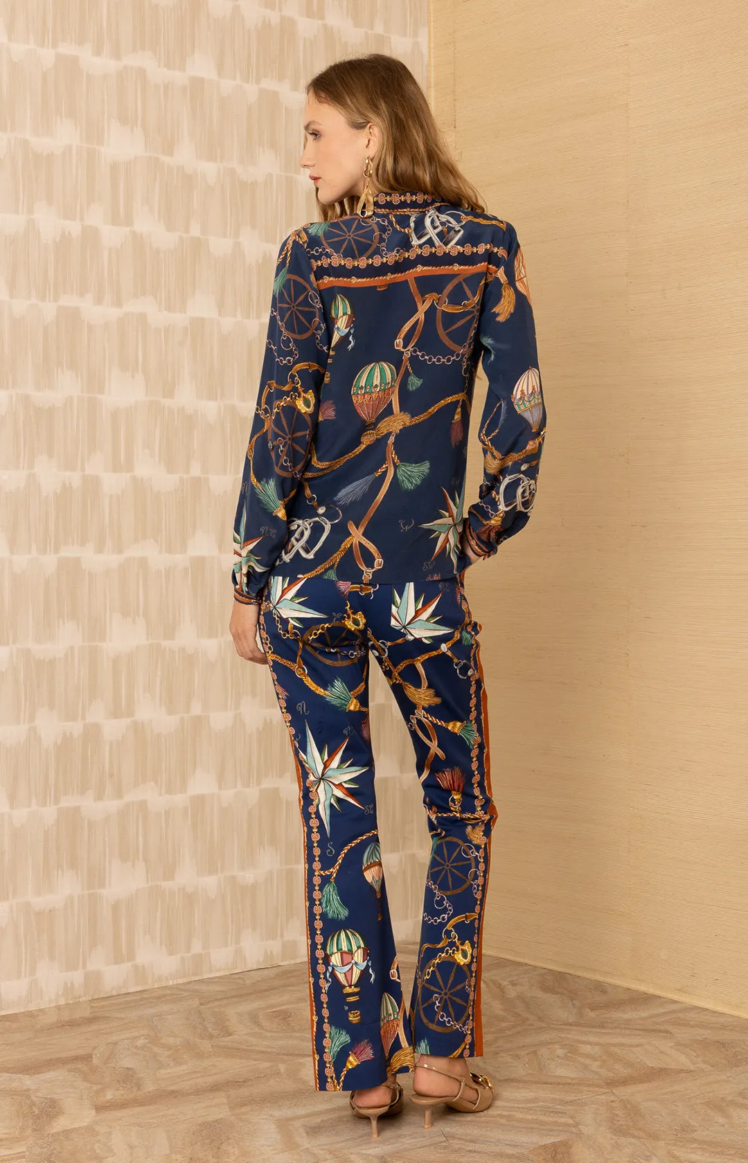 Cleo Silk Top sold by Hale Bob product image thumbnail 2