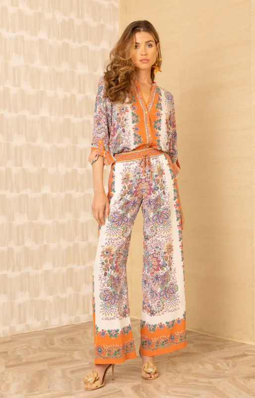 Jaylani Silk Pant sold by Hale Bob