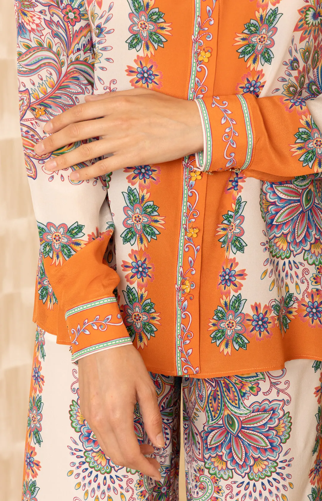 Ramona Silk Top sold by Hale Bob product image thumbnail 5