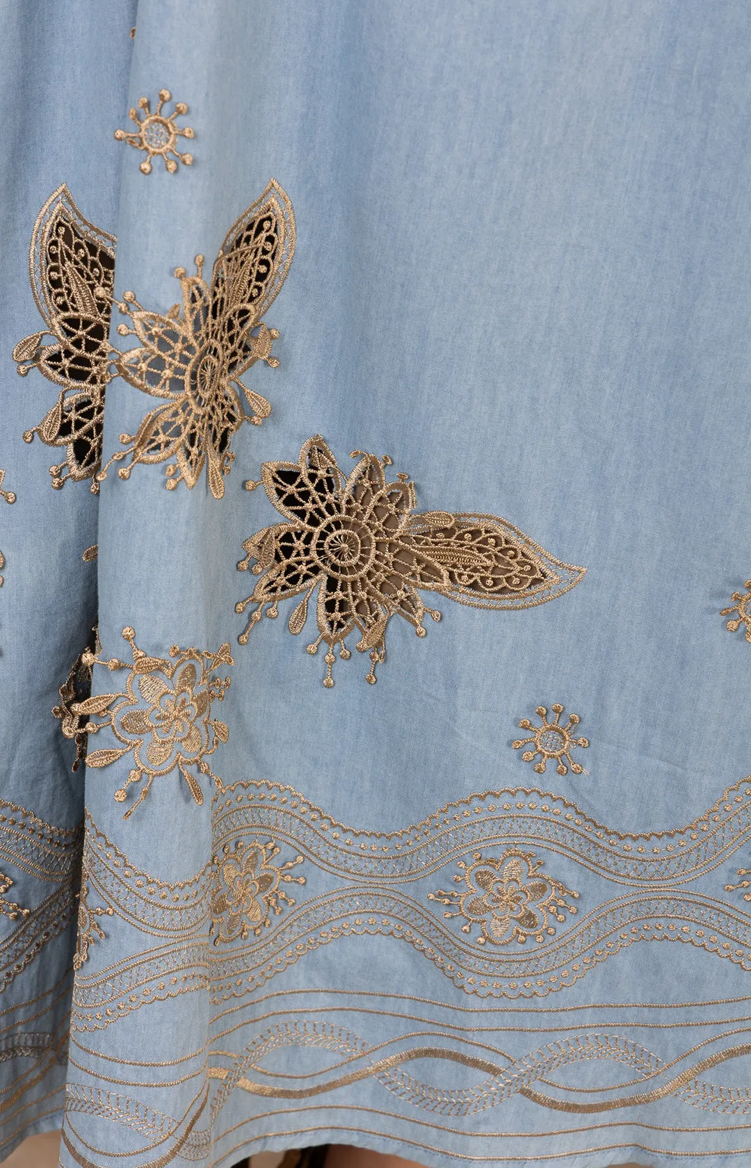 Paulina Embroidered Dress sold by Hale Bob product image thumbnail 4