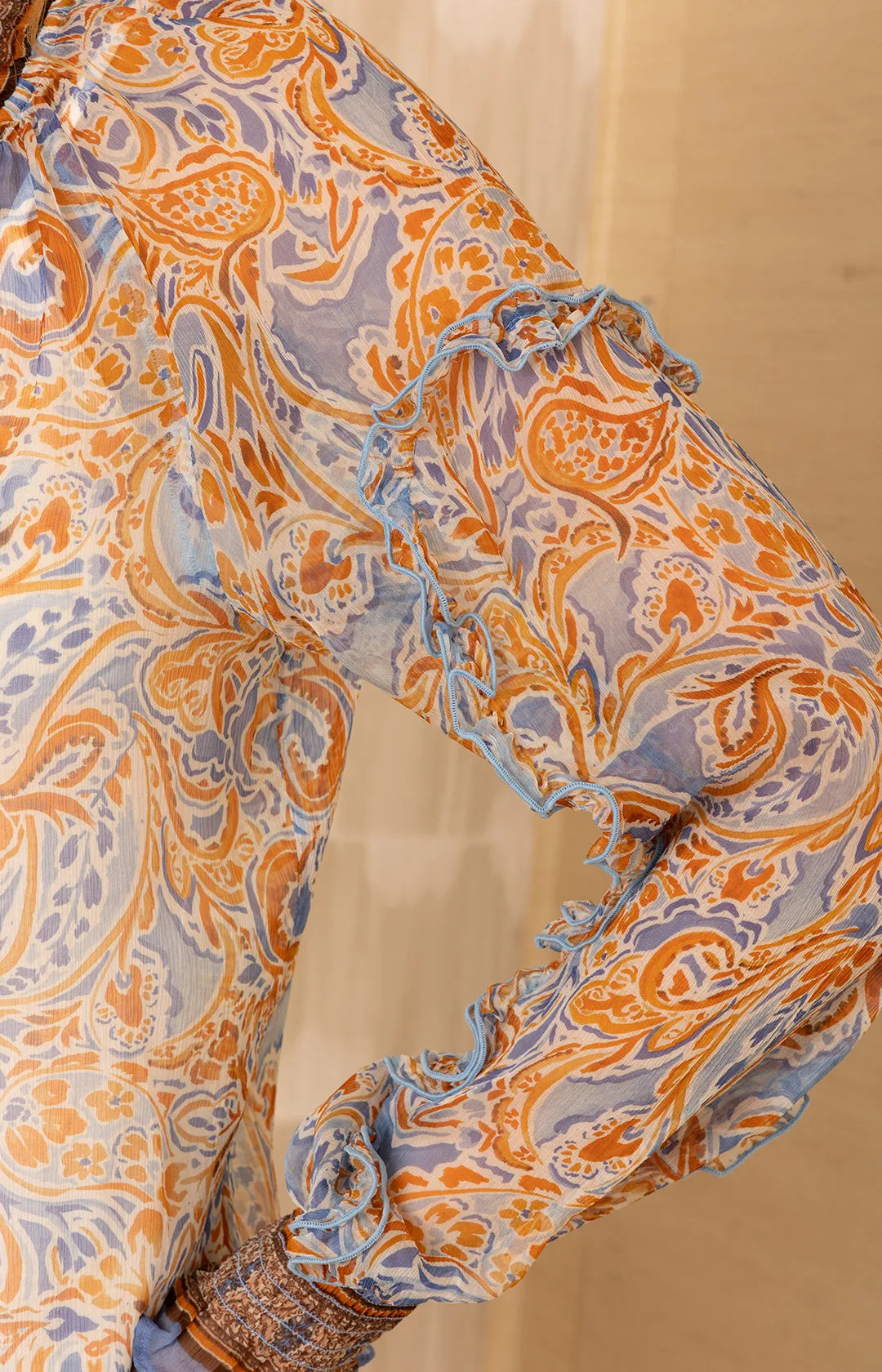 Linda Silk Top sold by Hale Bob product image thumbnail 3