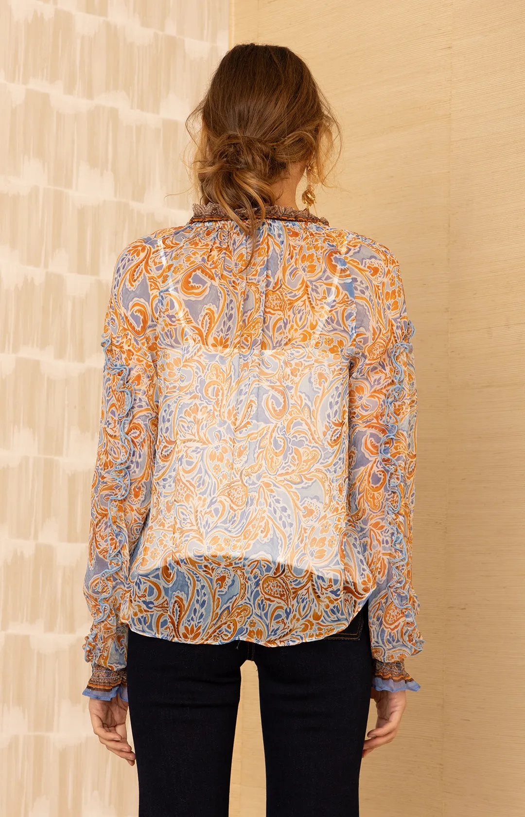 Linda Silk Top sold by Hale Bob product image thumbnail 2