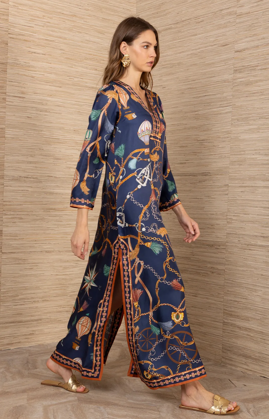 Valery Charmeuse Maxi Dress sold by Hale Bob product image thumbnail 4