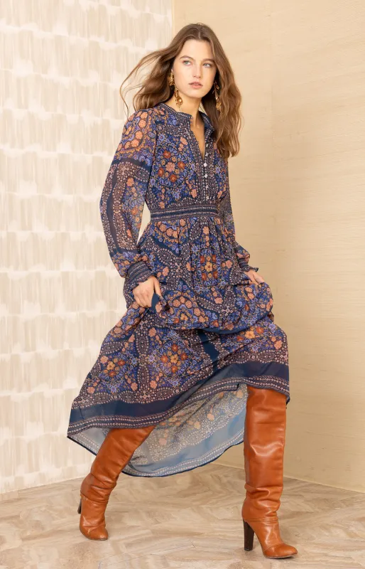 Marisol Chiffon Maxi Dress sold by Hale Bob