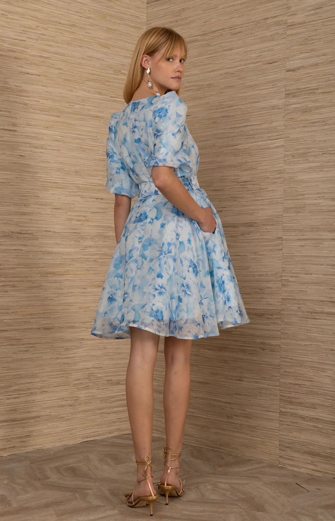 Ensley Organza Dress sold by Hale Bob product image thumbnail 2