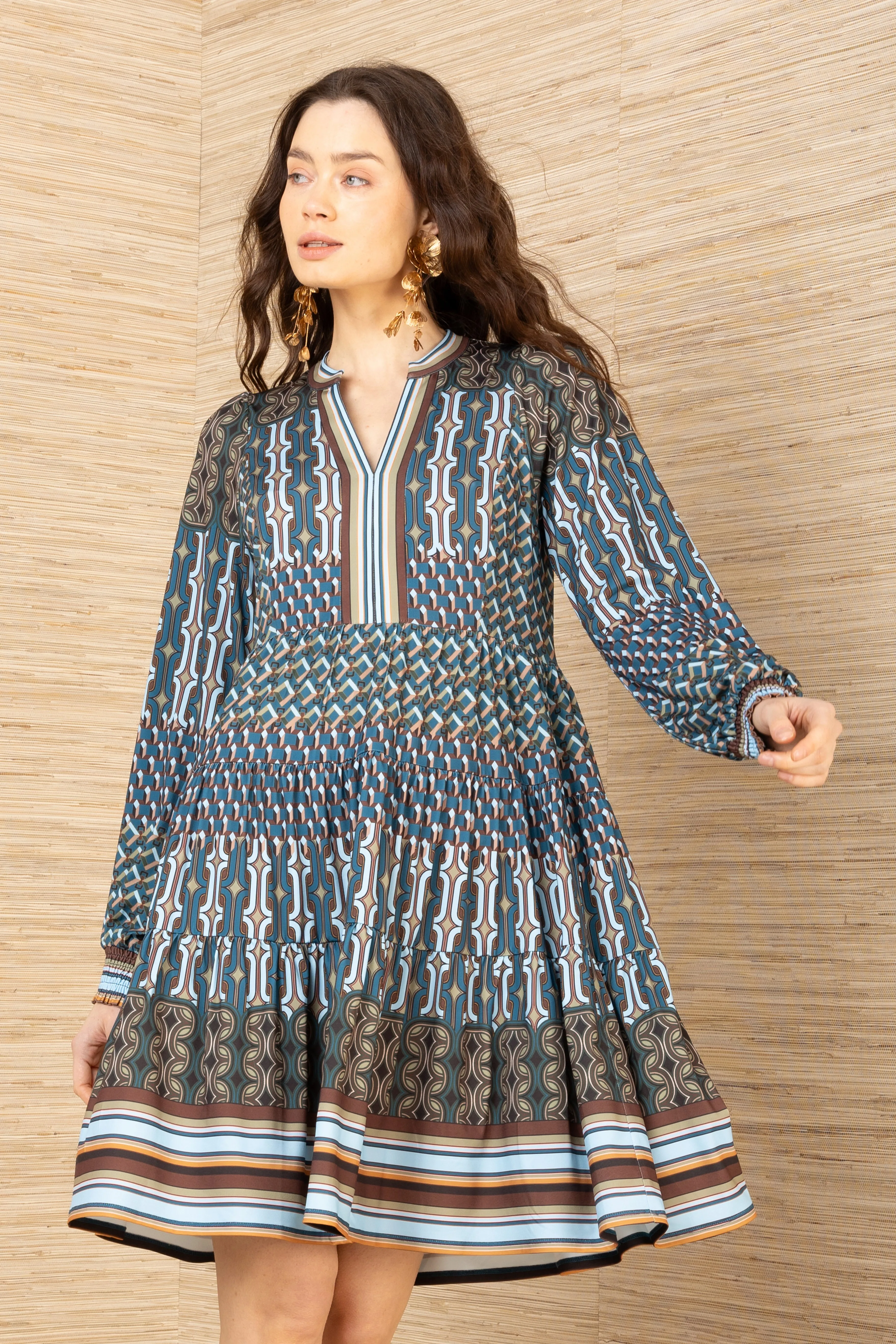 Salma Jersey Dress sold by Hale Bob product image thumbnail 4