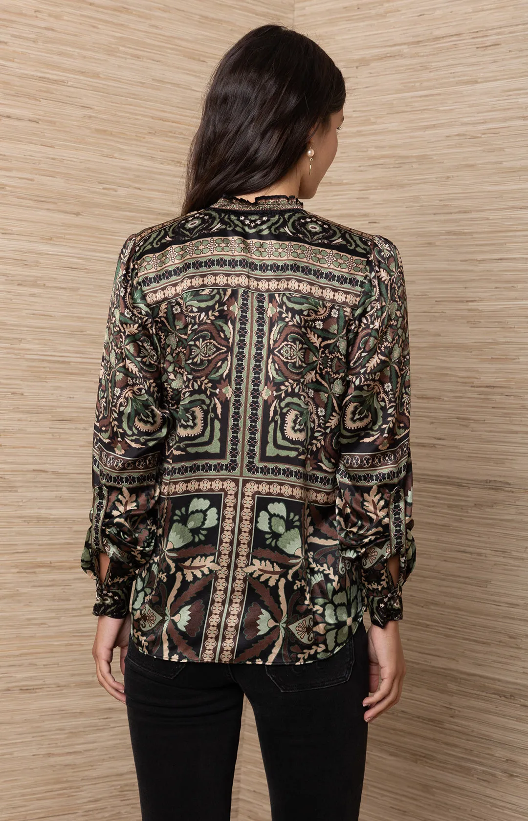 Etta Silk Top sold by Hale Bob product image thumbnail 2