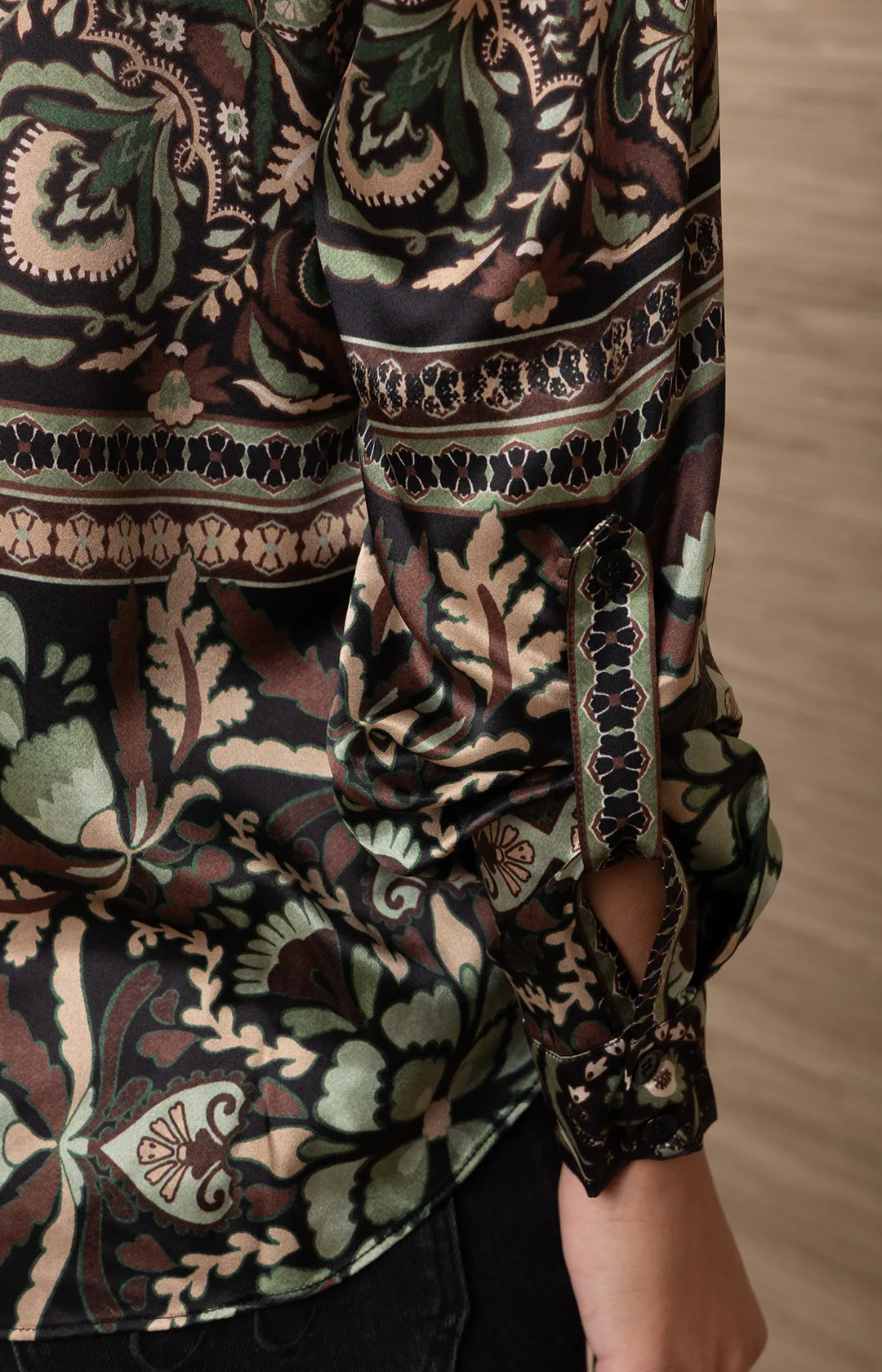 Etta Silk Top sold by Hale Bob product image thumbnail 5