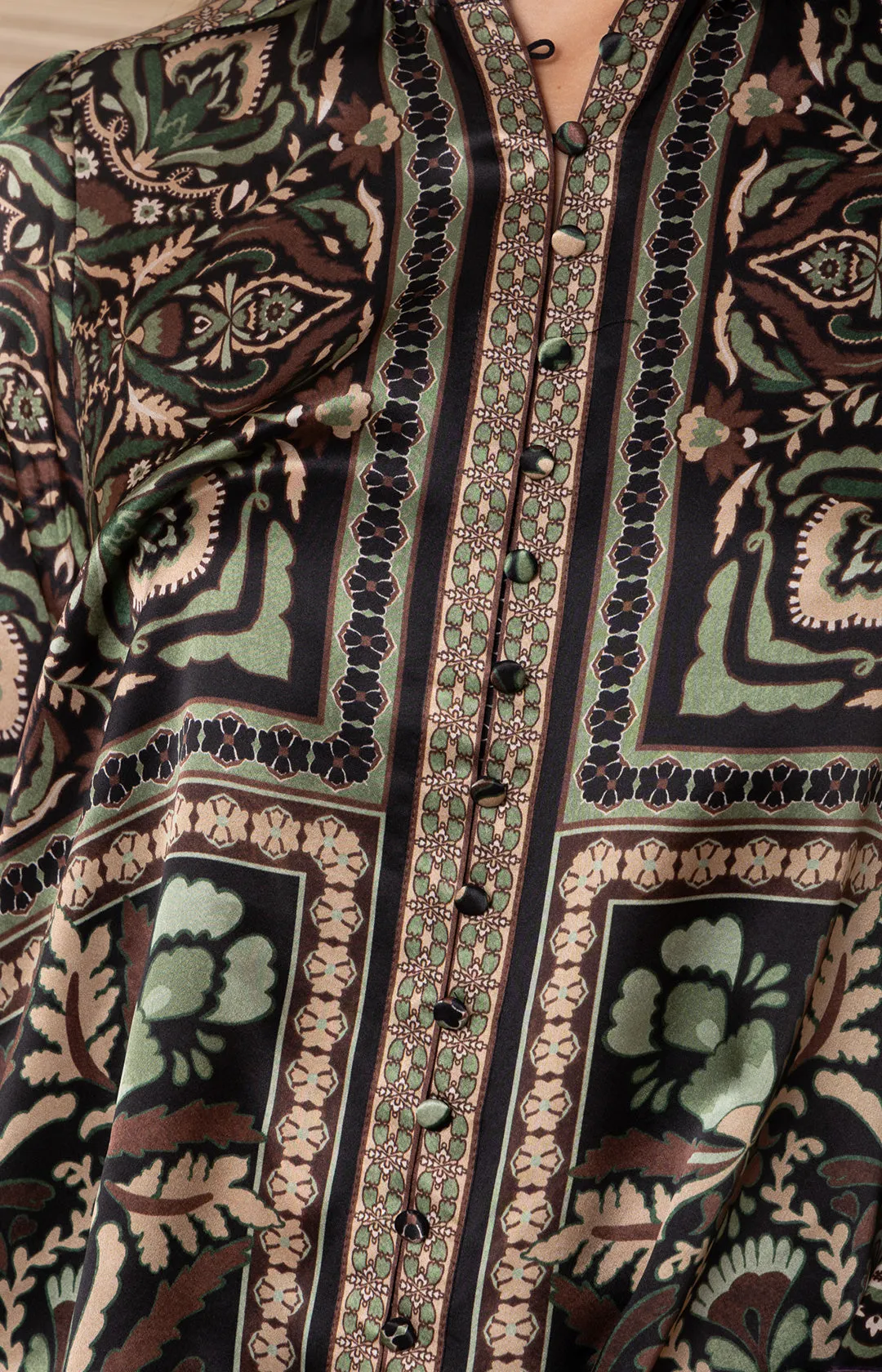 Etta Silk Top sold by Hale Bob product image thumbnail 4