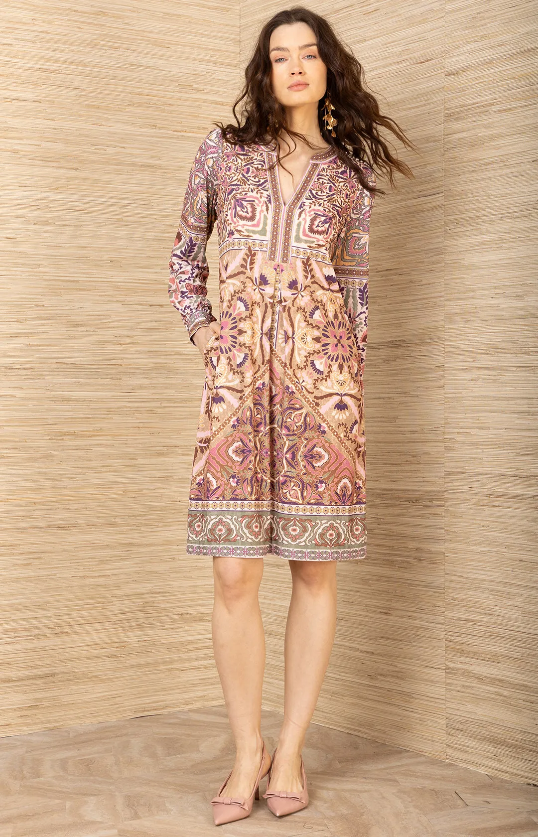 Giavanna Beaded Jersey Dress sold by Hale Bob product image thumbnail 5