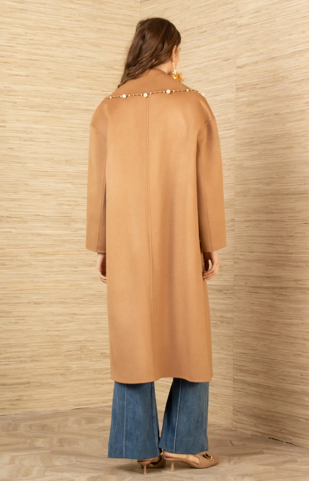 Braylee Wool Beaded Mid Coat sold by Hale Bob product image thumbnail 5