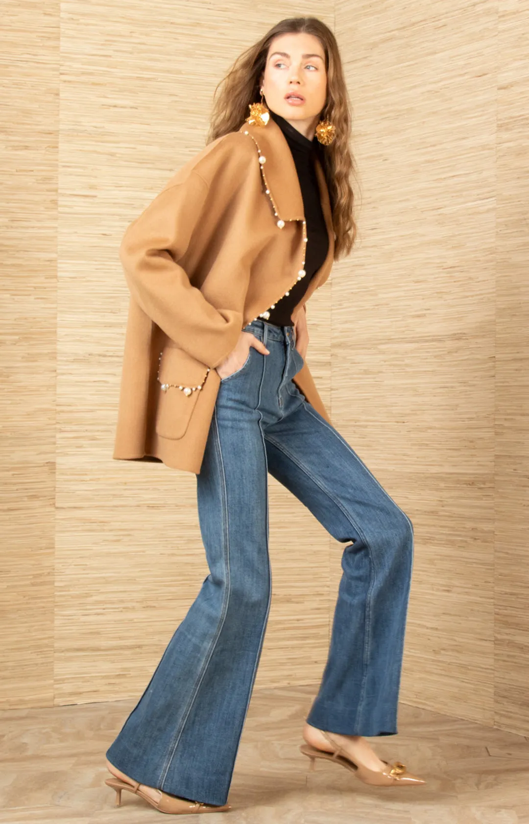 Landry Wool Beaded Coat sold by Hale Bob product image thumbnail 4